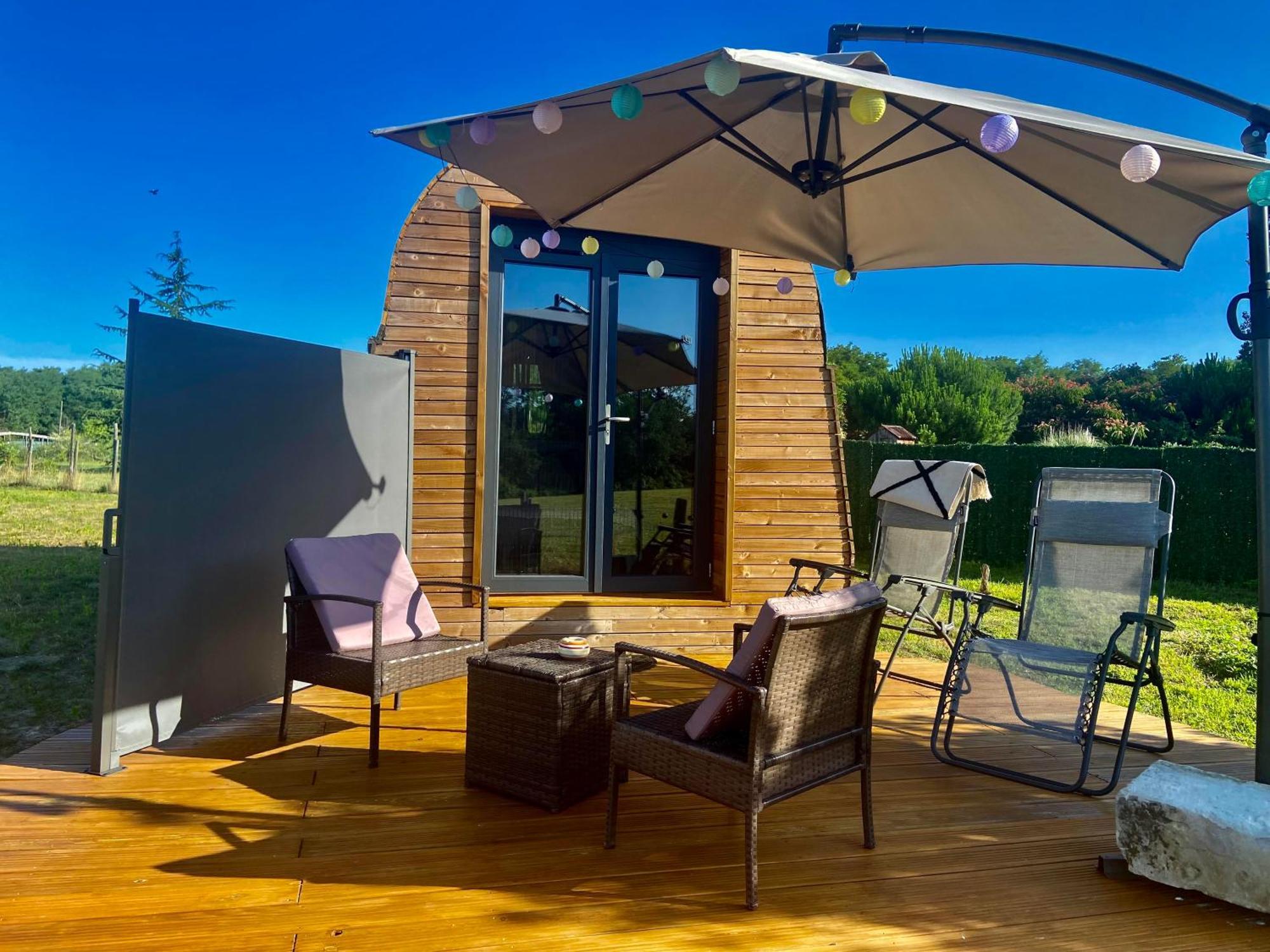 Logement Insolite : La Ruche Verte Monts-sur-Guesnes Exteriér fotografie